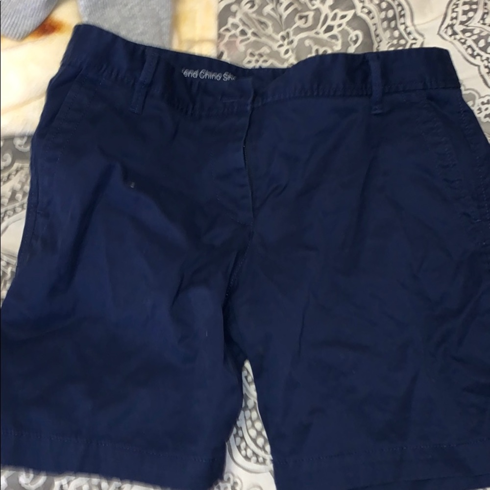 Talbots girlfriend chino shorts